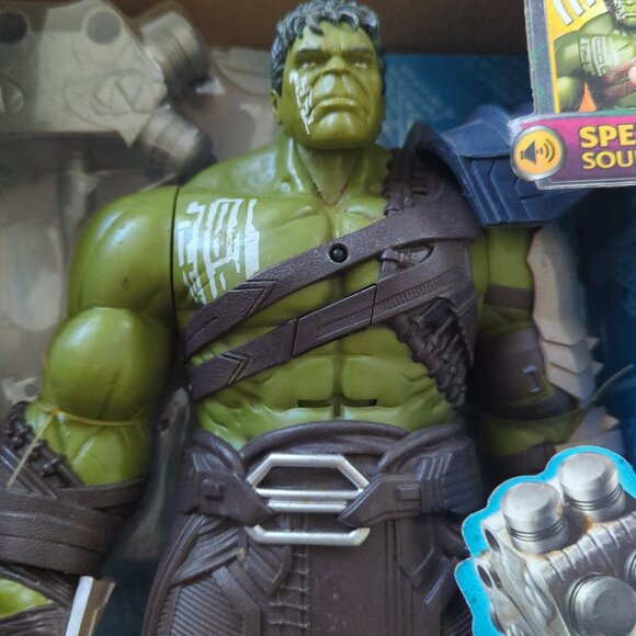 new in box Thor Ragnarok Speech Sound Interactive Gladiator Hulk Hasbro gift - Picture 5 of 8